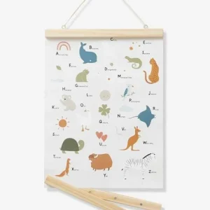 Affiche Abécédaire MINI ZOO Beige – Vertbaudet 10