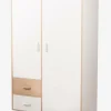 Armoire 2 Portes + 2 Tiroirs LIGNE HOPLA Blanc – Vertbaudet 17