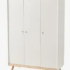 Armoire 3 Portes LIGNE CONFETTI Blanc/bois – Vertbaudet 17