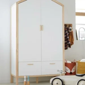 Armoire Cabane ROBINSON Blanc Mate – Vertbaudet 18