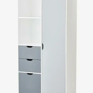 Armoire LIGNE PASSE-PASSE Blanc/gris – Vertbaudet 10