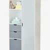 Armoire LIGNE PASSE-PASSE Blanc/gris – Vertbaudet 22