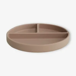 Assiette Compartimentée MUSHIE En Silicone Beige – Mushie 10