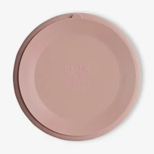 Assiette Compartimentée MUSHIE En Silicone Beige – Mushie 18