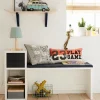 Banc De Lecture + Rangement LIGNE REGLISSE Blanc/gris Foncé – Vertbaudet 13