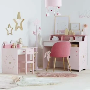 Bureau Enfant LIGNE FEERIE Rose – Vertbaudet 10