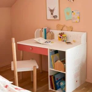 Bureau Maternelle LIGNE LÉA Blanc – Bois – Vertbaudet 18