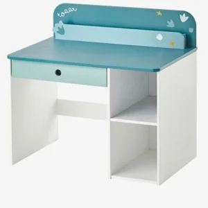 Bureau Maternelle ROAAR Blanc Moyen Uni Avec Decor – Vertbaudet 16