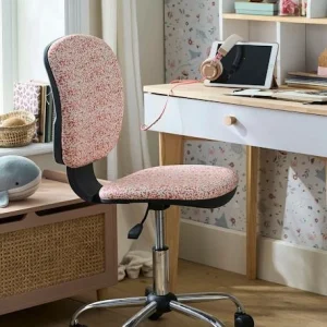 Chaise De Bureau à Roulettes Imprimé Fleuri – Vertbaudet 18