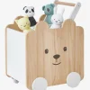 Coffre à Roulettes Ourson Blanc – Bois – Vertbaudet 22