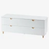 Commode 2 Tiroirs Sous Pente LIGNE SMILE Blanc – Vertbaudet 22