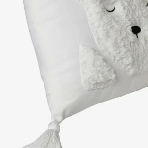 Coussin Avec Applications Sherpa Ours Berbère Ecru – Vertbaudet 10