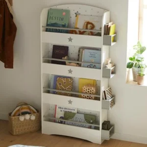 Etagère-bibliothèque Enfant LIGNE SIRIUS Blanc Clair Uni Avec Decor – Vertbaudet 8