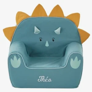 Fauteuil En Mousse Dino Triceratops Bleu – Vertbaudet 12