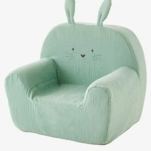 Fauteuil En Mousse Personnalisable Lapin Vert – Vertbaudet 10