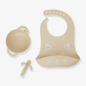 Kit Repas Silicone BABYMOOV First’Isy Beige (renard) – Babymoov 10