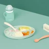 Kit Repas Silicone BABYMOOV Grow’Isy Vert/terracotta – Babymoov 14