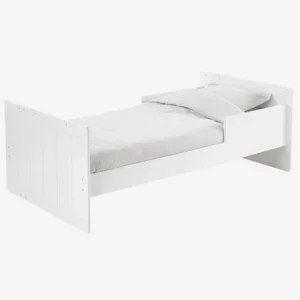 Lit Bébé 4 En 1 Avec Rangements Et Table à Langer EVOLUNID Blanc – Vertbaudet 18