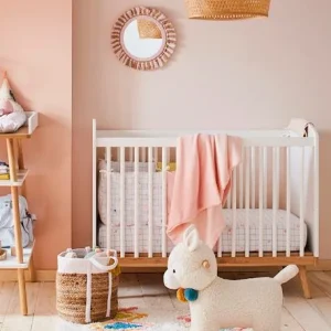 Lit Bébé à Barreaux LIGNE CONFETTI Blanc – Vertbaudet 16