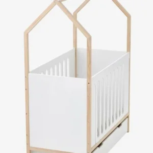 Lit Bébé Cabane COCONUT Transformable En Banquette Blanc – Vertbaudet 10