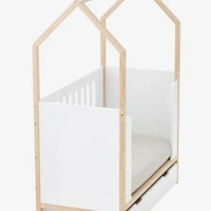 Lit Bébé Cabane COCONUT Transformable En Banquette Blanc – Vertbaudet 14