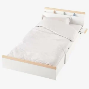 Lit évolutif Enfant LIGNE ABC Blanc – Bois – Vertbaudet 12