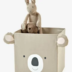 Lot De 2 Bacs En Tissu Panda Koala Beige – Vertbaudet 9