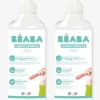 Lot De 2 Flacons De Liquide Vaisselle (500 Ml) BEABA Blanc – Beaba 16