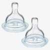 Lot De 2 Tétines Philips AVENT ANTI COLIC Pour Biberon à Col Large Blanc – Philips Avent 11