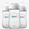 Lot De 3 Biberons 330 Ml Philips AVENT Natural Sans BPA Transparent – Philips Avent 20