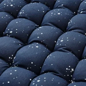 Matelas De Sol Avec Pompons Bleu Foncé – Vertbaudet 8