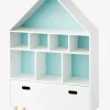 Meuble De Rangement 9 Cases Maison Blanc/bleu – Vertbaudet 19