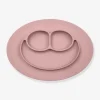 Set De Table Tout-en-un Avec Assiette EZPZ Mini Mat En Silicone Rose – EZPZ 20