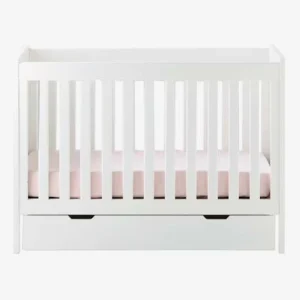 Tiroir De Rangement à Roulettes Pour Lit Bébé Blanc – Vertbaudet 15